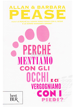Perché mentiamo con gli occhi e ci vergogniamo con i piedi?